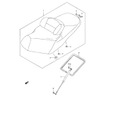SUZUKI, AN 650 Burgman / 2004, SITZ